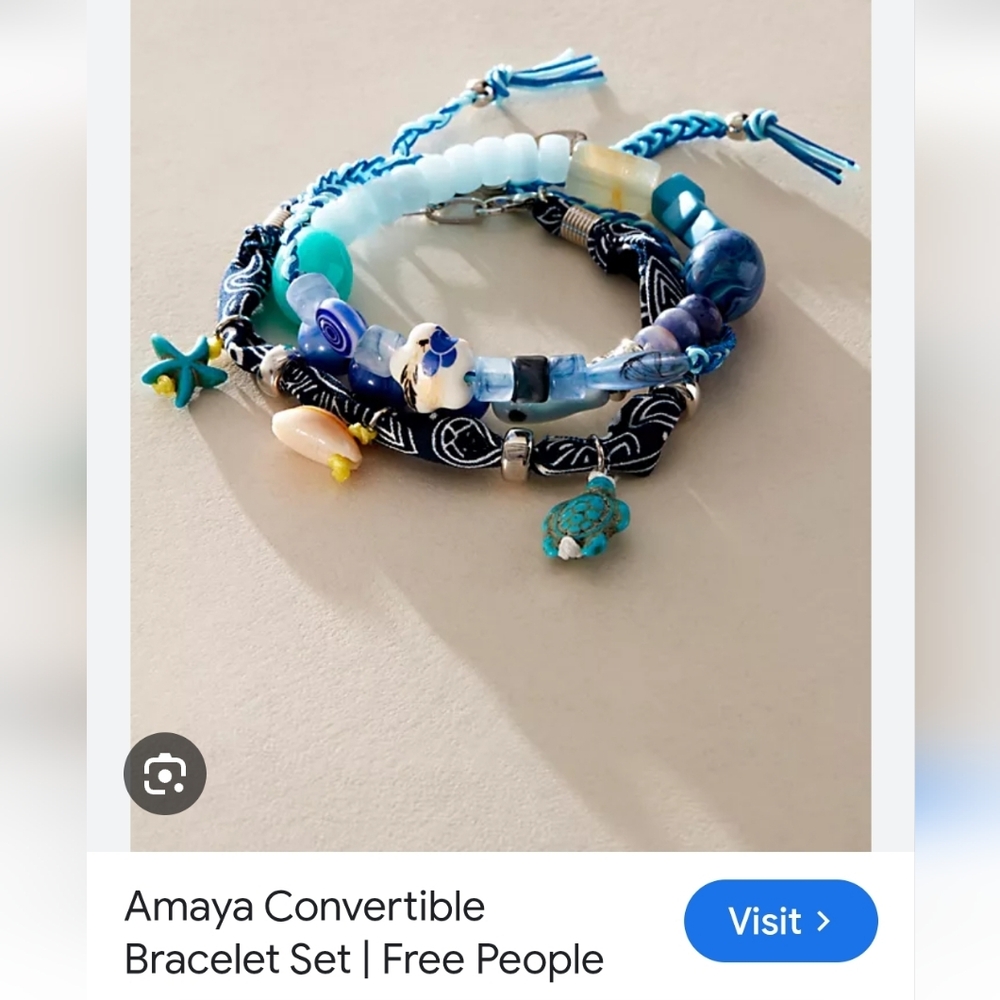 NWT Free People Amaya Convertible Bracket